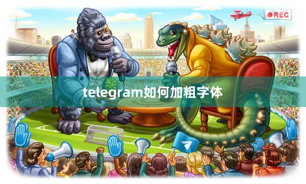 telegram如何加粗字体