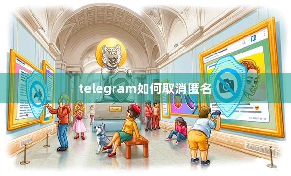 telegram如何取消匿名